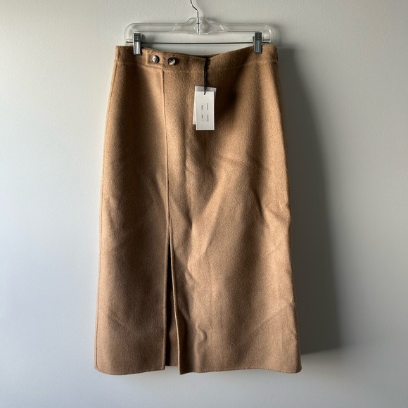 Proenza Schouler Dresses & Skirts - Proenza Schouler White Label tan wool/cashmere blend midi skirt